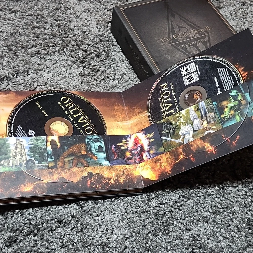THE ELDER SCOLLS SAGA PC GAME DVD-ROM SOFTWARE BOX SET